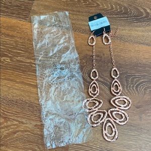 a terra couture copper necklace